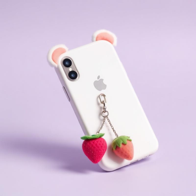 Strawberry Phone Charm